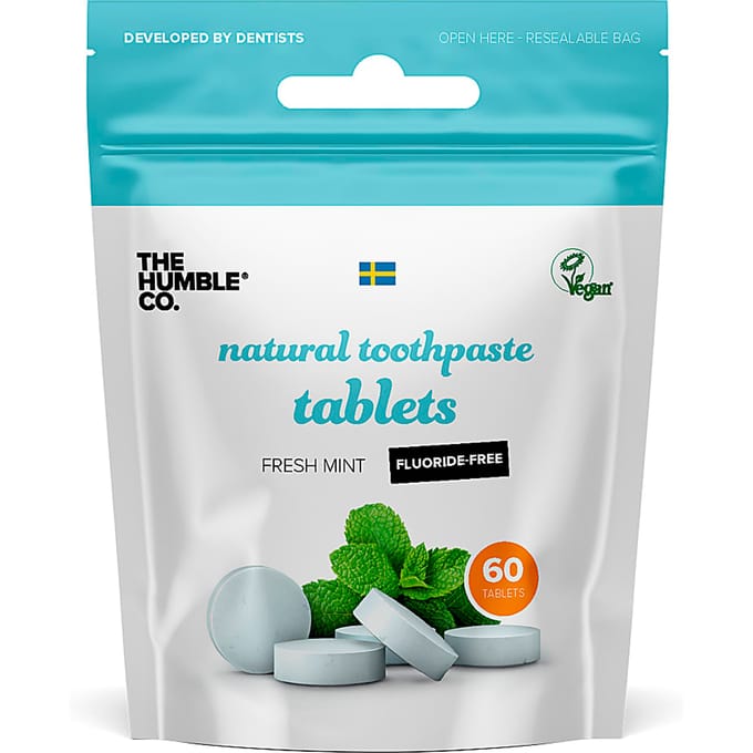 Humble Tandpasta Tabletten zonder Fluoride 60 tabletten