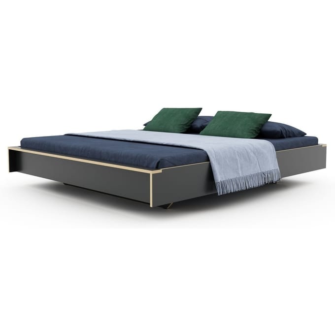 Müller Möbelwerkstätten - Flai Bed - 160 x 200 cm - antraciet - 4 - 6 Wochen