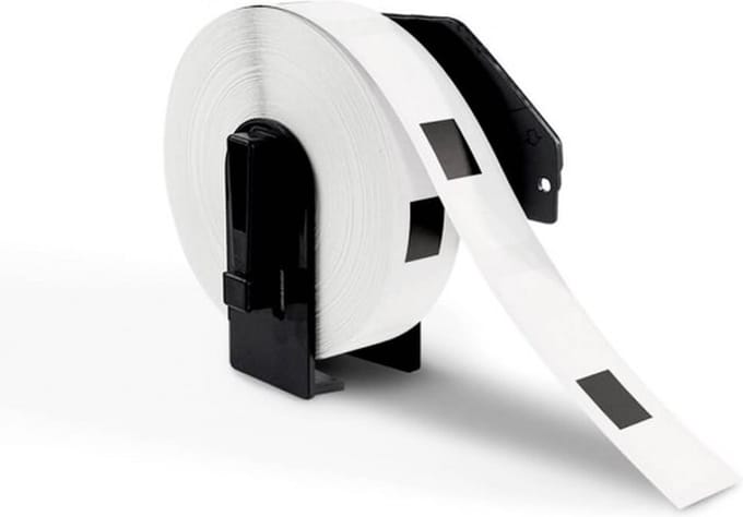 Brother DK-11204 compatibele labelrollen 17 mm x 54 mm, 400 etiketten per rol