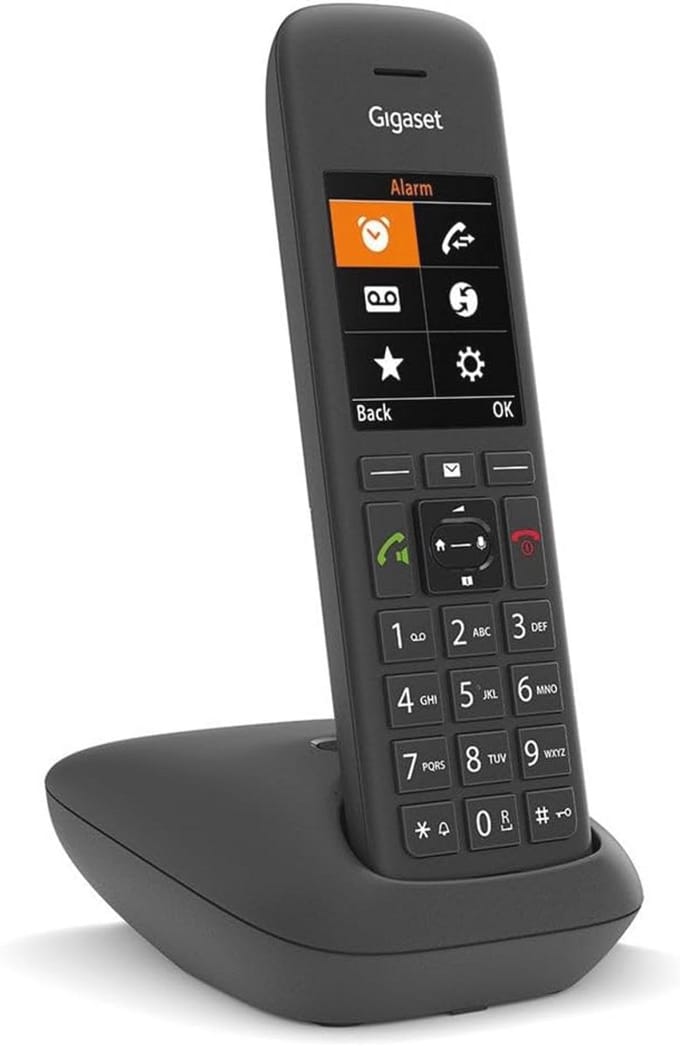 Draadloze DECT Telefoon met Oplaadstation en Groot Kleuren Display
