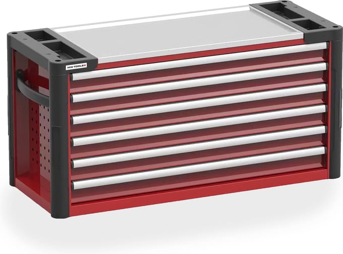 Gereedschapskoffer XL 6 lades 960mm breed MW Tools GTB306