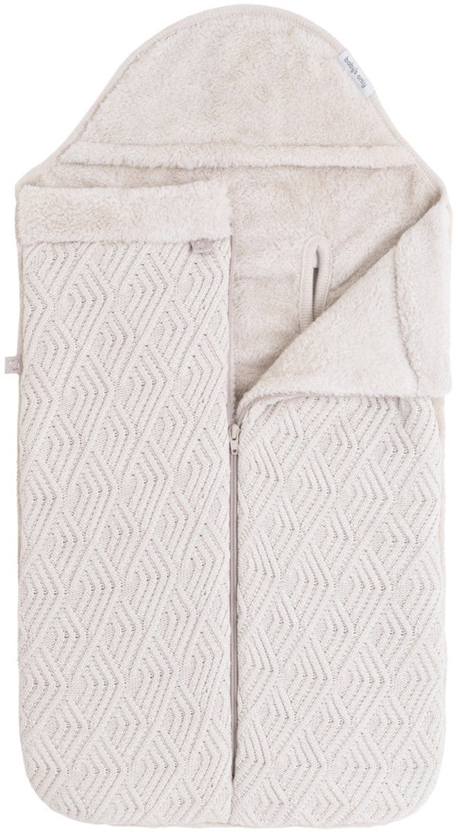 Baby's Only Sierra Voetenzak Autostoel 0+ - Warm Linen