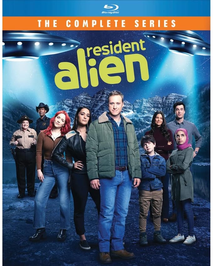 Resident Alien - The Complete Series - blu-ray - import