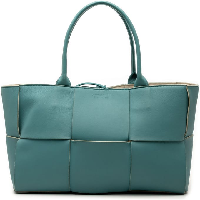 Tweedehands Medium Nappa Maxi Intrecciato Arco Tote