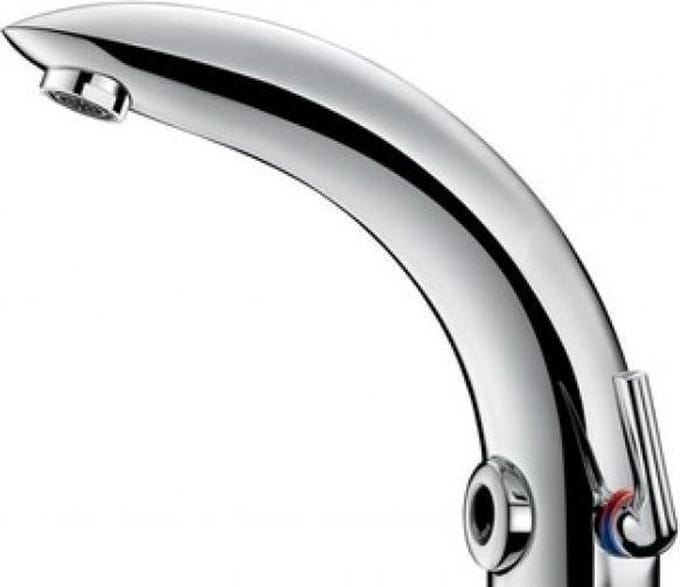 Delabie Tempomatic Mix 2 Wastafelmengkraan M3/8" Op Batt. 6V