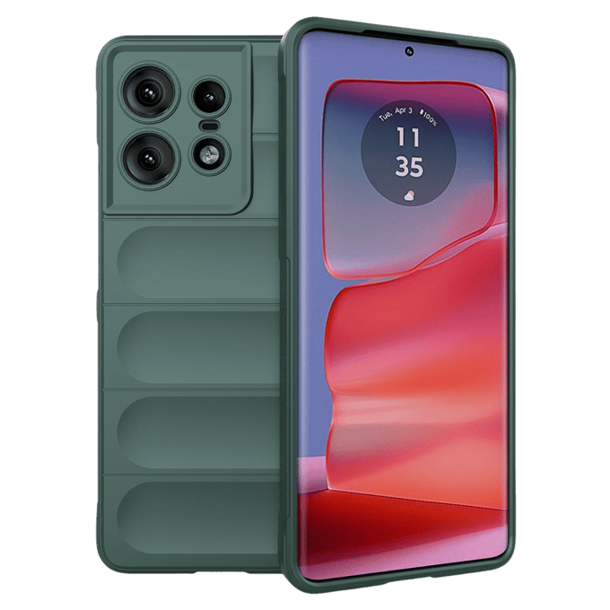 Comfycase Motorola Edge 50 Pro Cushion Case Groen