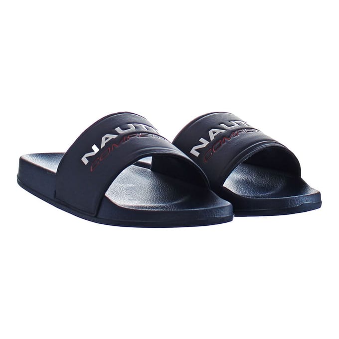 Nautica Grappo Blauw Heren Slippers