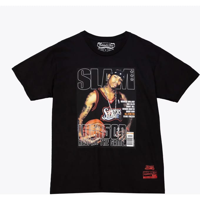T-shirt Philadelphia 76ers NBA Slam Allen Iverson