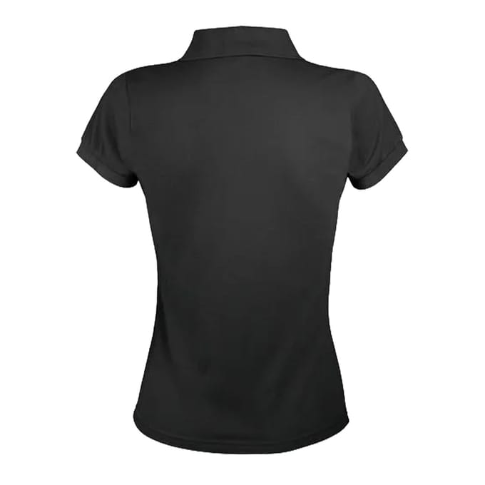 SOLS Dames/Dames Prime Poloshirt (Zwart)