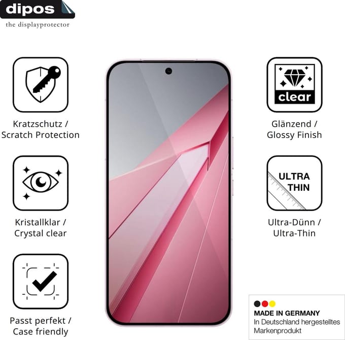 dipos – 4x Beschermfolie geschikt voor Oppo K15 Pro+ | Krasbestendige & heldere Screenprotector Ultra-Thin
