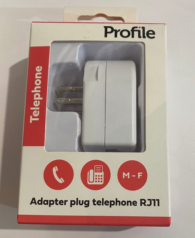 adapter plug telephone