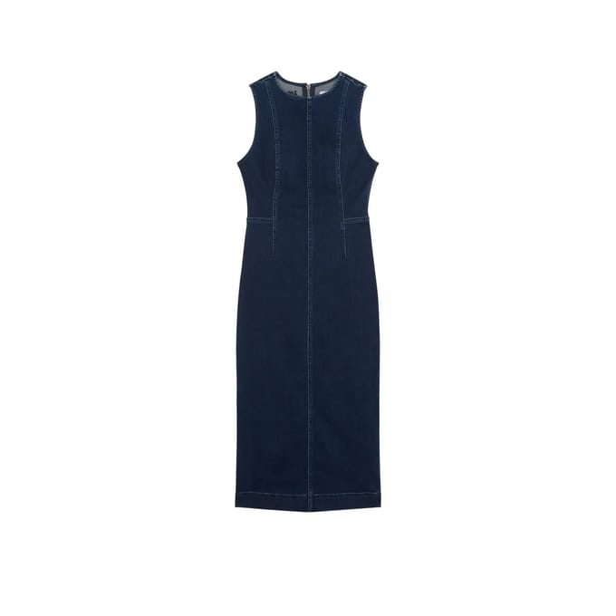 Denim jurk zonder mouwen voor dames Lee