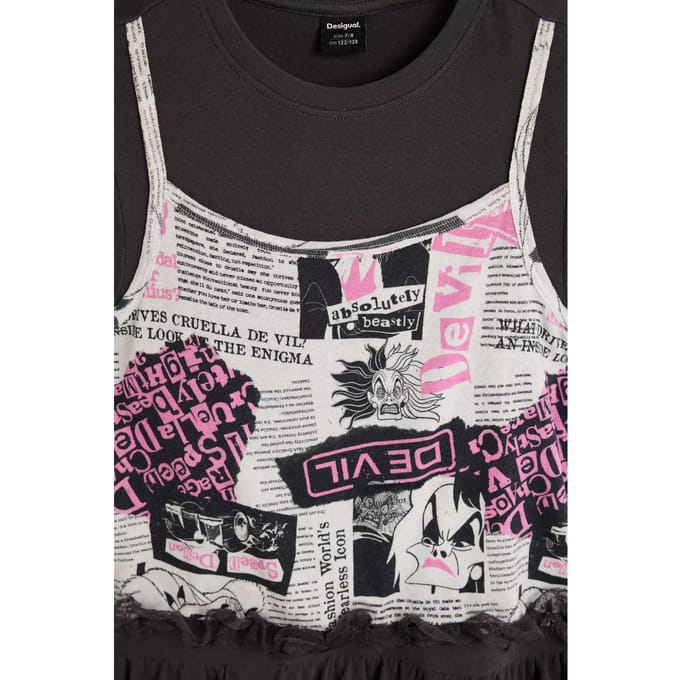 Meisjes-T-shirt Desigual Cruella
