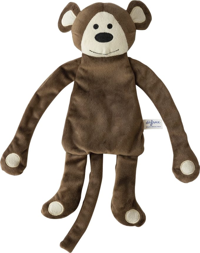 Difrax Knuffelaap Mario - Zacht - 2 stuks