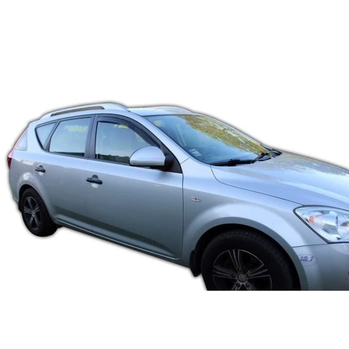 Déflecteurs d'Air - JJ AUTOMOTIVE - Kia Ceed 5P 2007-2011 - Fumé - 2pcs - Installation facile