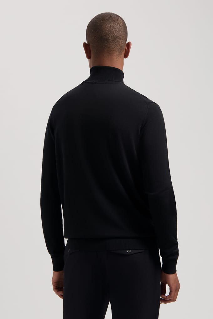 Dstrezzed Ds_destin Turtle Neck Black Maat: S | Coltruien Outlet | Heren | Zwart