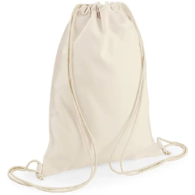 BagBase Sublimation Gymsac BG910 - Natural - 28,5 x 41 cm
