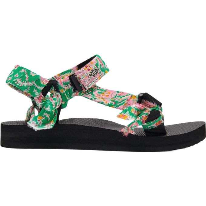 BA&SH Sandales Belharra Vert Maat: 41 | Sandalen Outlet | Dames | Zwart