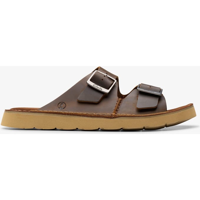 Solsbury Strap Bijenwas Leren Sandalen