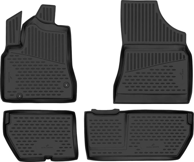 Walser Rubberen Voetmatten XTR geschikt voor Citroen Berlingo Multispace (B9) 04/2008-Vandaag