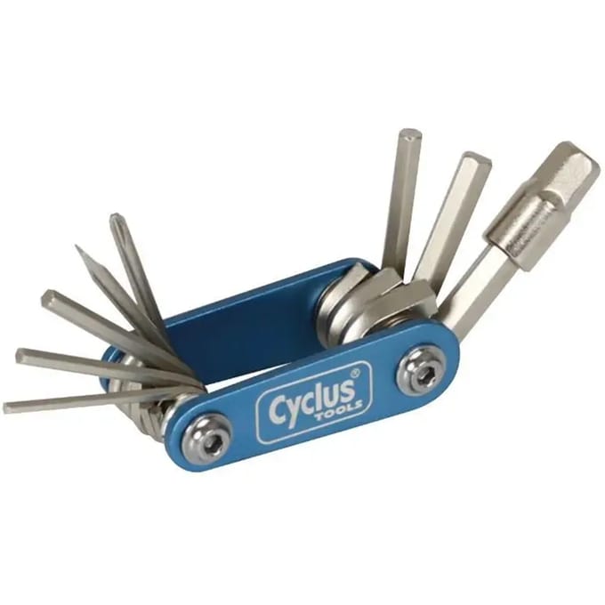 Multifunctioneel gereedschap Cyclus 9 5,4x3,0x1,9 cm