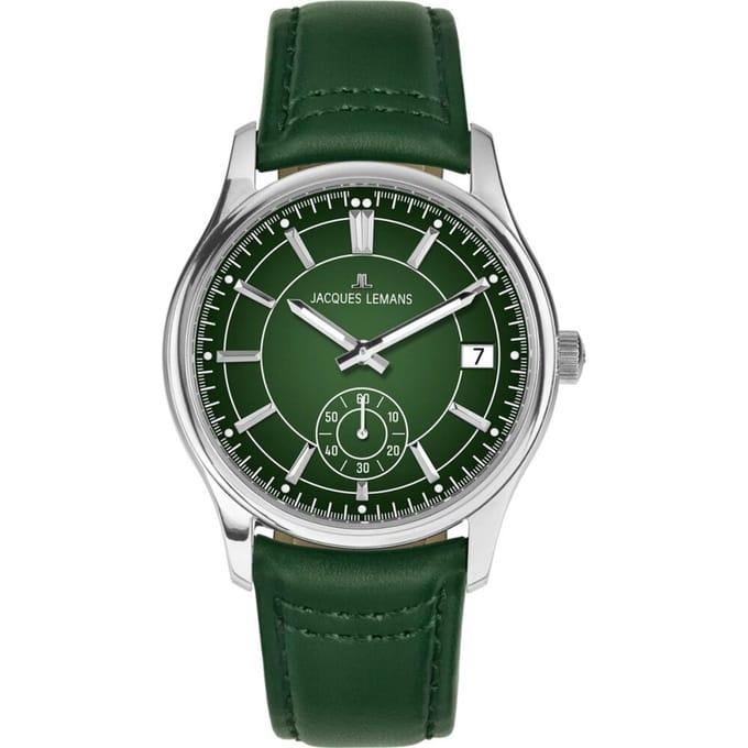Jacques Lemans - 1-2197C - Polshorloge - Heren - Kwarts - Derby