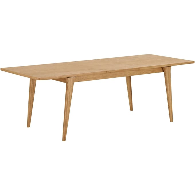 House Nordic Eettafel Darwin - Rechthoek Naturel Verlengbaar - 230cm