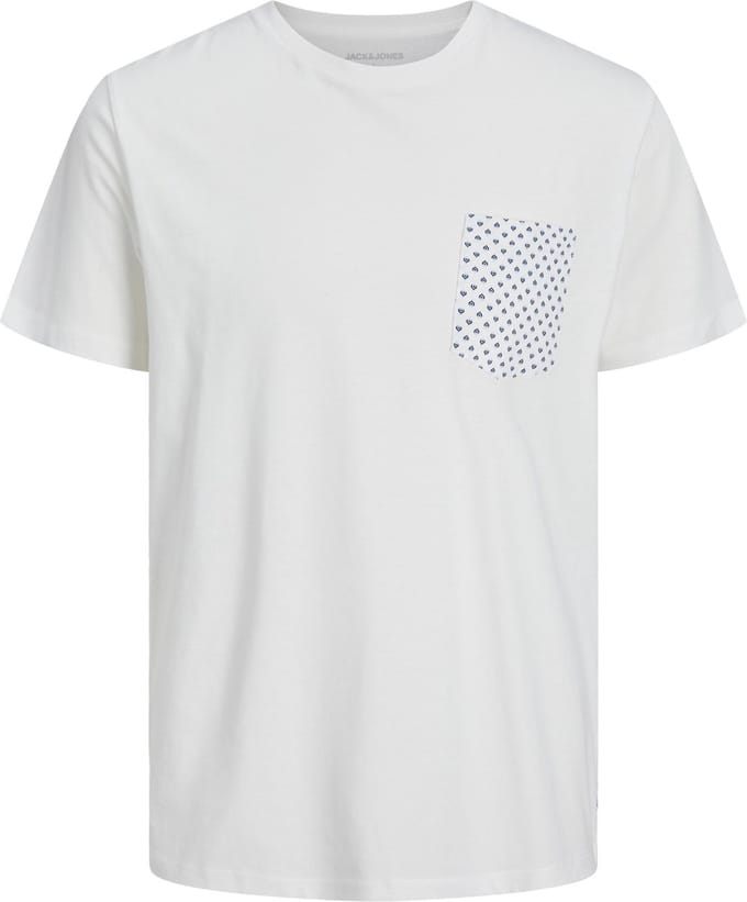 Jack & Jones - T-shirt - Maat XL - Mannen - wit - katoen
