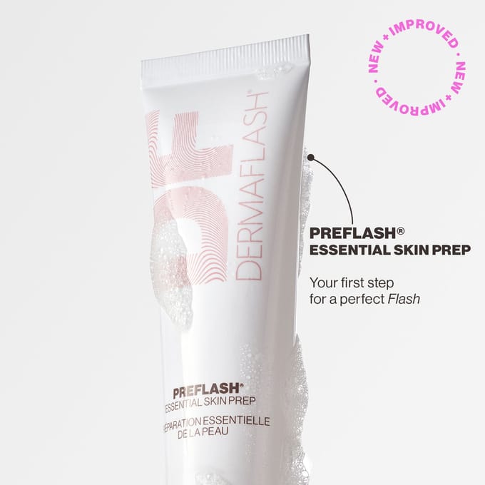 DERMAFLASH The Essentials and Sonic Dermaplaning Refill Kit (Various Options) - 12 Week Supply