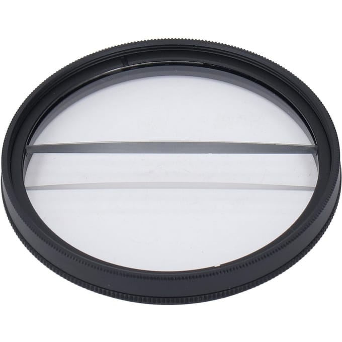 52MM Blur Speciaal Effect Filter Dubbelzijdig Meerlaags Coating Split Diopter Filter met Filter gray