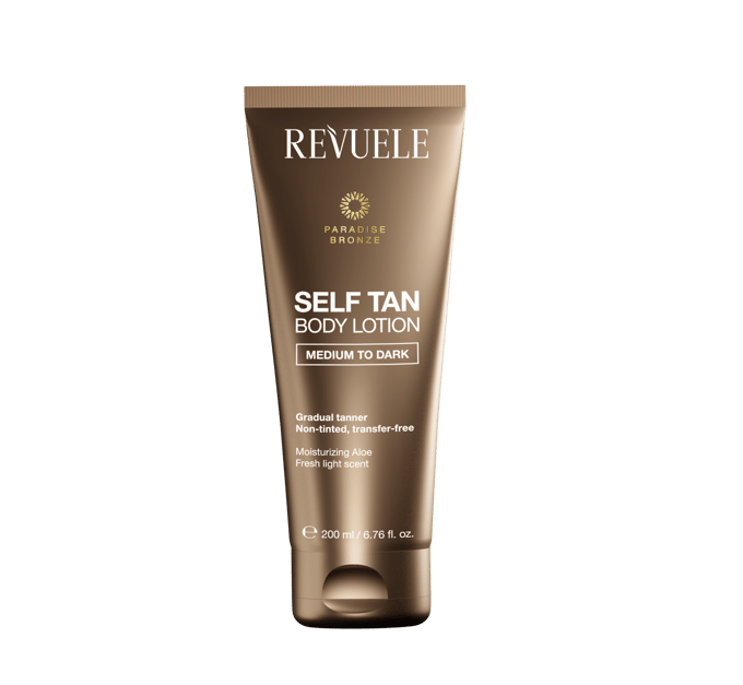 Revuele - Self Tan Body Lotion Medium To Dark - 200ml