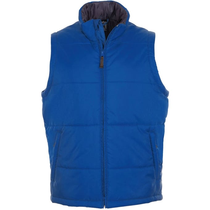 SOLS Warm Unisex Gewatteerd Bodywarmer Jasje (Koninklijk)