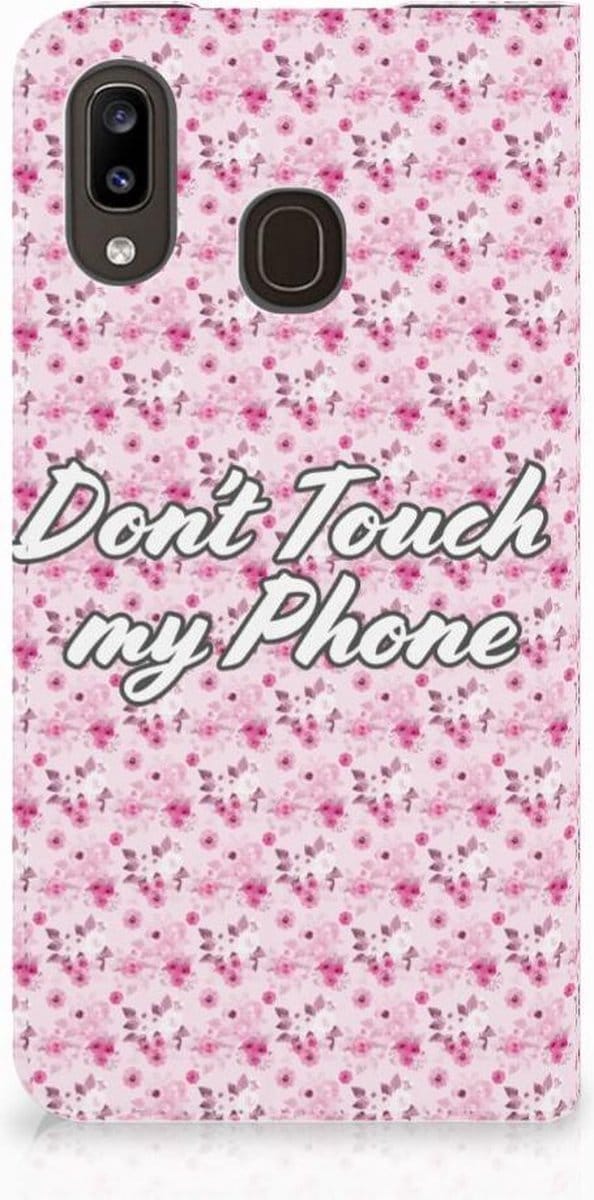 Samsung Galaxy A30 Design Case Flowers Pink DTMP
