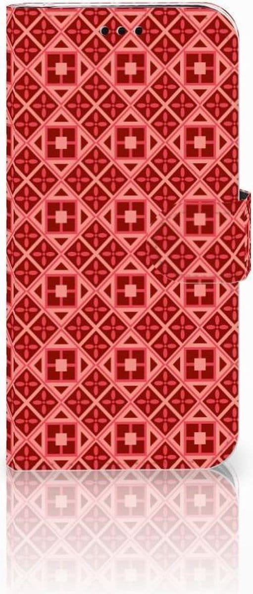 Samsung Galaxy J5 2017 Telefoon Hoesje Batik Rood