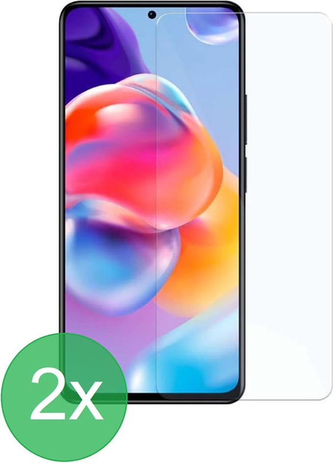 Screenprotector 2x Geschikt voor: Xiaomi Redmi Note 11 Pro+ 5G - screen protector - glas - bescherm - beschermglas - ZT Accessoires
