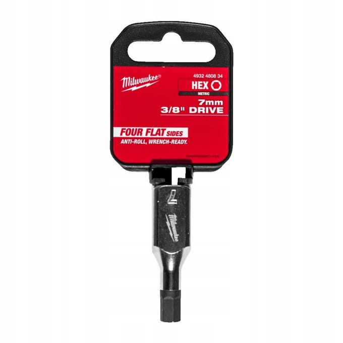 Milwaukee Doplagssleutel Inbus 7mm 3/8''