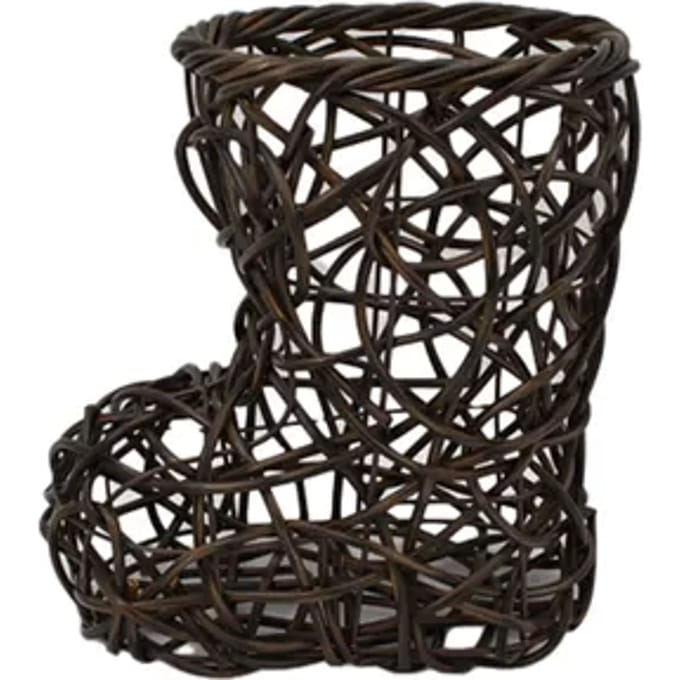 Central Park Rieten Kerstschoenen - 27cm