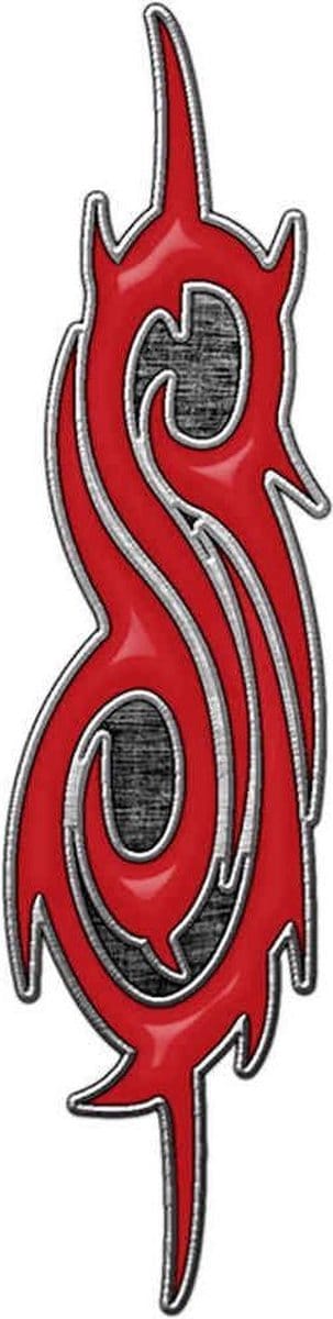 Slipknot - Tribal S Pin - Rood/Zilverkleurig