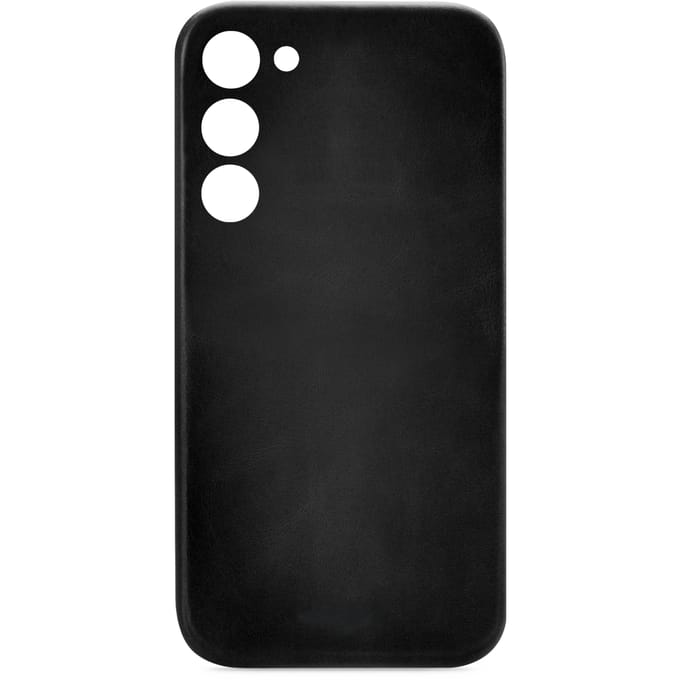 Samsung Galaxy S23 Lederen Hoesje - Zwart