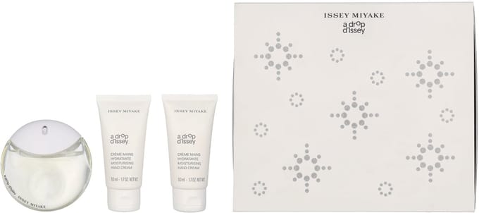 Issey Miyake A Drop D'Issey Giftset 150 ml - Edp Spray 50ml/2x Hand Cream 50ml