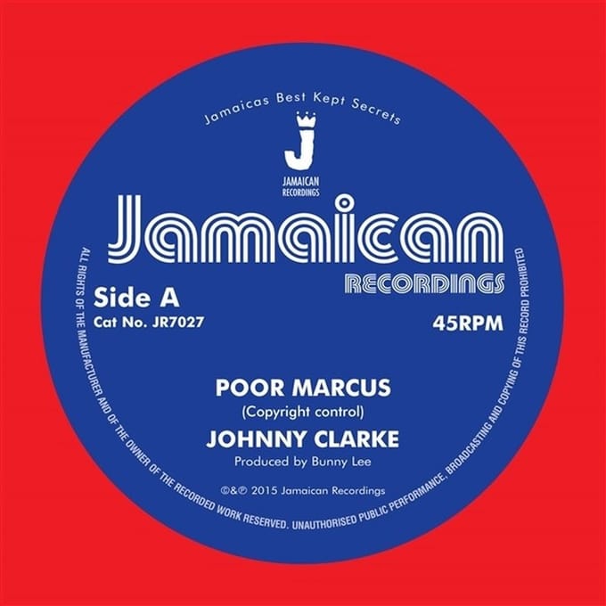 Johnny Clarke - Poor Marcus (7" Single)