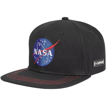 Capslab Space Mission NASA Snapback Cap, Mannen, Zwart, Pet, maat: One size
