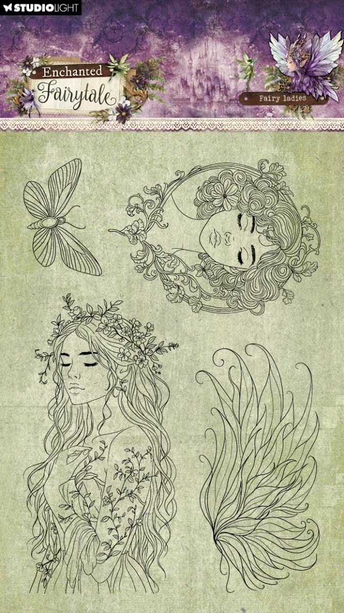 Clear stamp Fairy ladies - Enchanted fairytale nr. 941