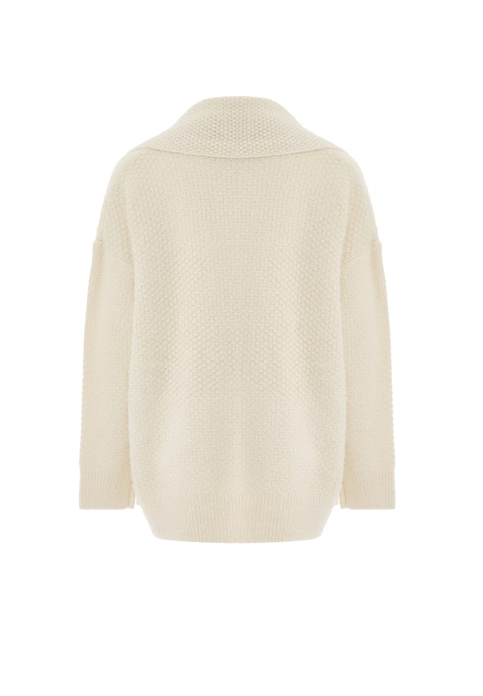 Faina Vest Dames wolwit