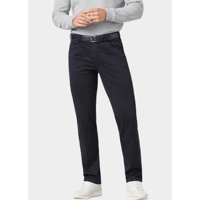 Meyer Broek Diego Satin Swing Pocket Organic Cotton Blend Navy / male