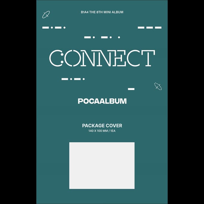 B1A4 [CONNECT] Album Poca 1EA white