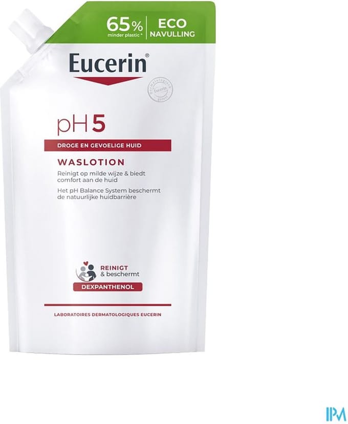 3 x Eucerin Waslotion PH5 400 ml Navulling