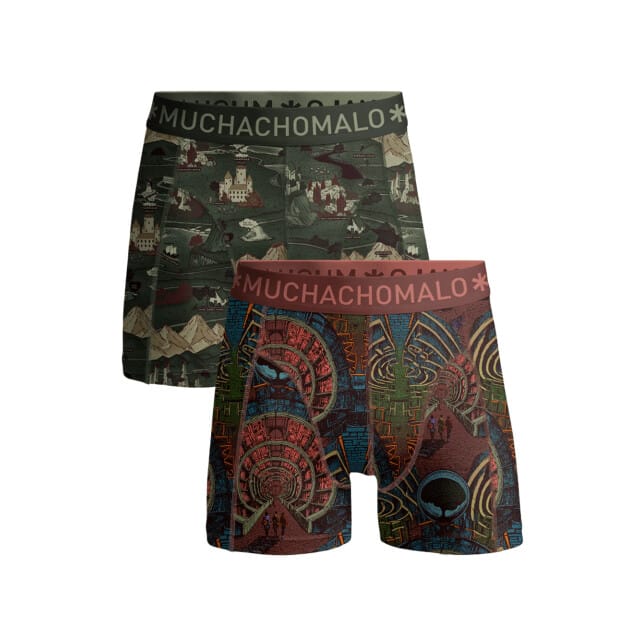 Muchachomalo Jongens Boxershorts - 2 Pack - Boys Onderbroeken
