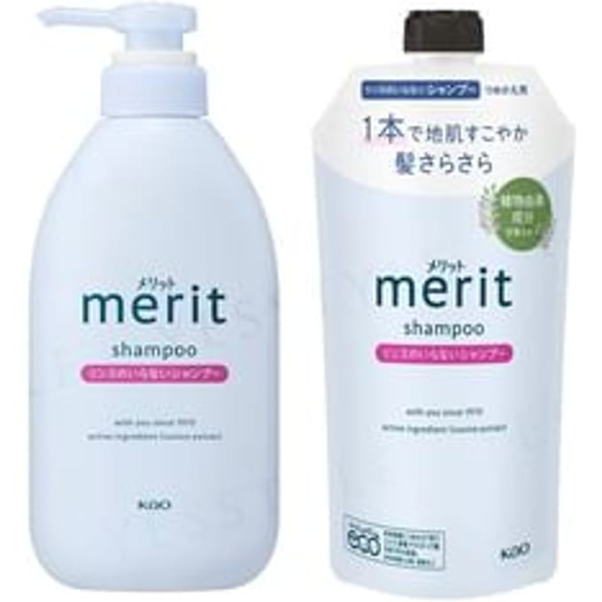 Kao - Merit Rinse In Shampoo 450ml