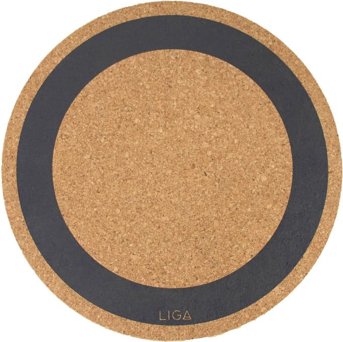 LIGA - Placemat Aarde Set van 4 Stuks - Kurk - Beige -